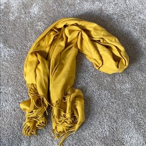 Yellow scarf